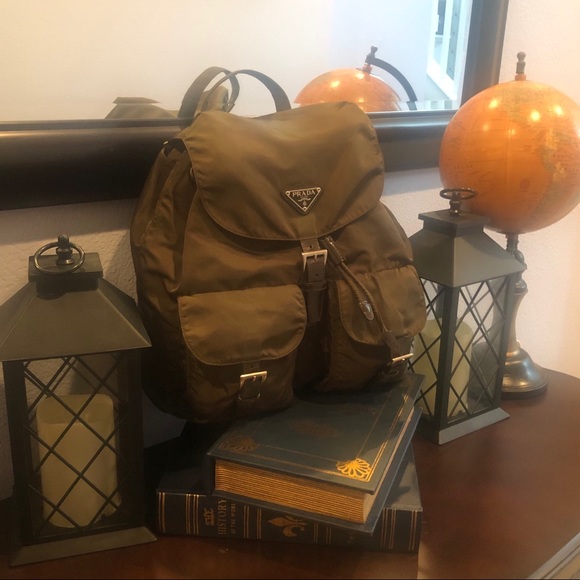 PRADA Nylon/leather Backpack - Picture 3 of 13